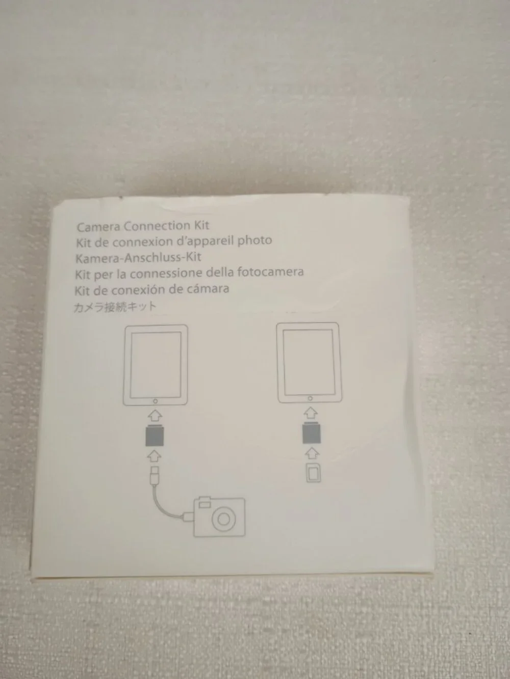 Genuine Apple iPad Camera Connection Kit 30 Pin A1362 A1358 MC531ZM/A